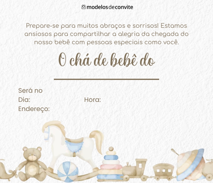 51 Melhores Frases Para Chá De Bebê – Modelos de Convite