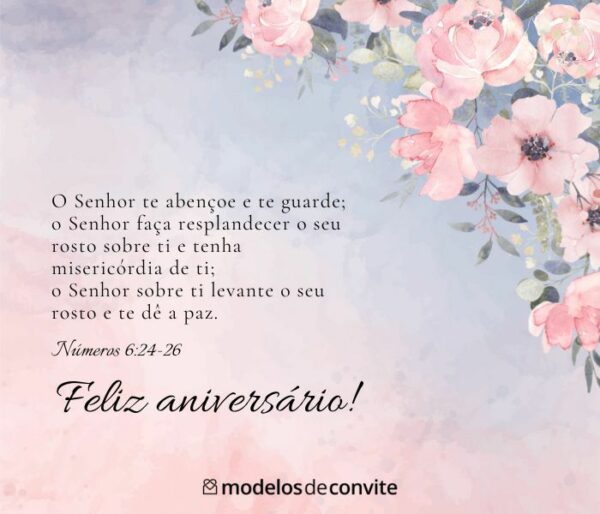 55 Versículos de Aniversário para Celebrar – Modelos de Convite