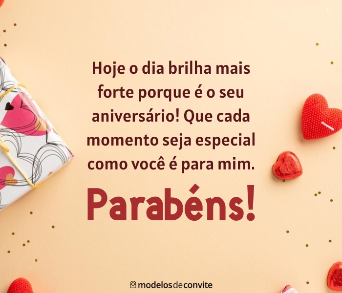53 Mensagem de Aniversário para uma Pessoa especial – Modelos de Convite