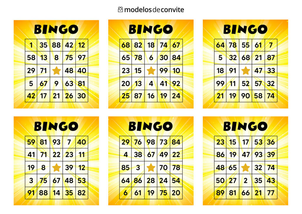 bingo das quantidades para imprimir